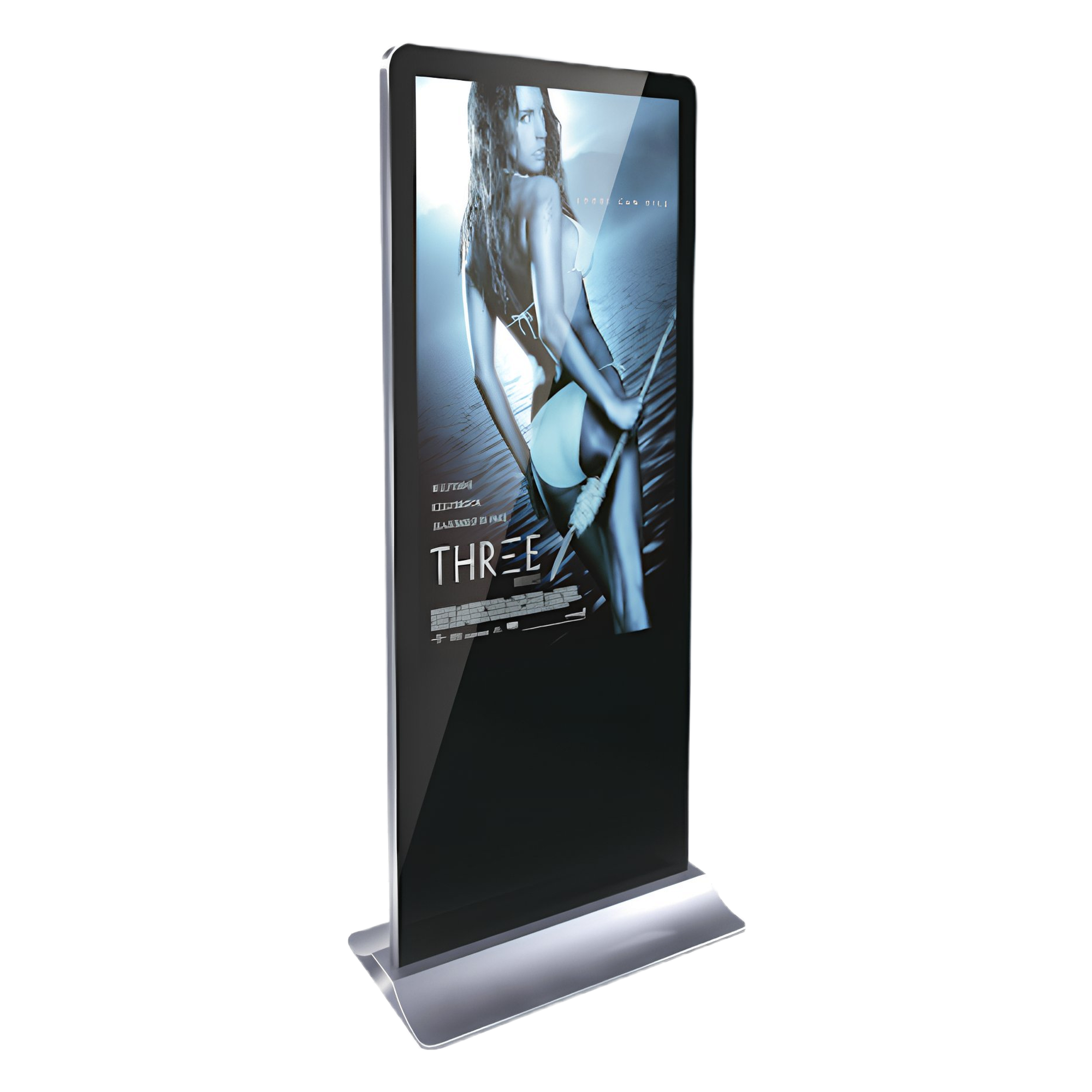 Display Stele 55″ Touchscreen